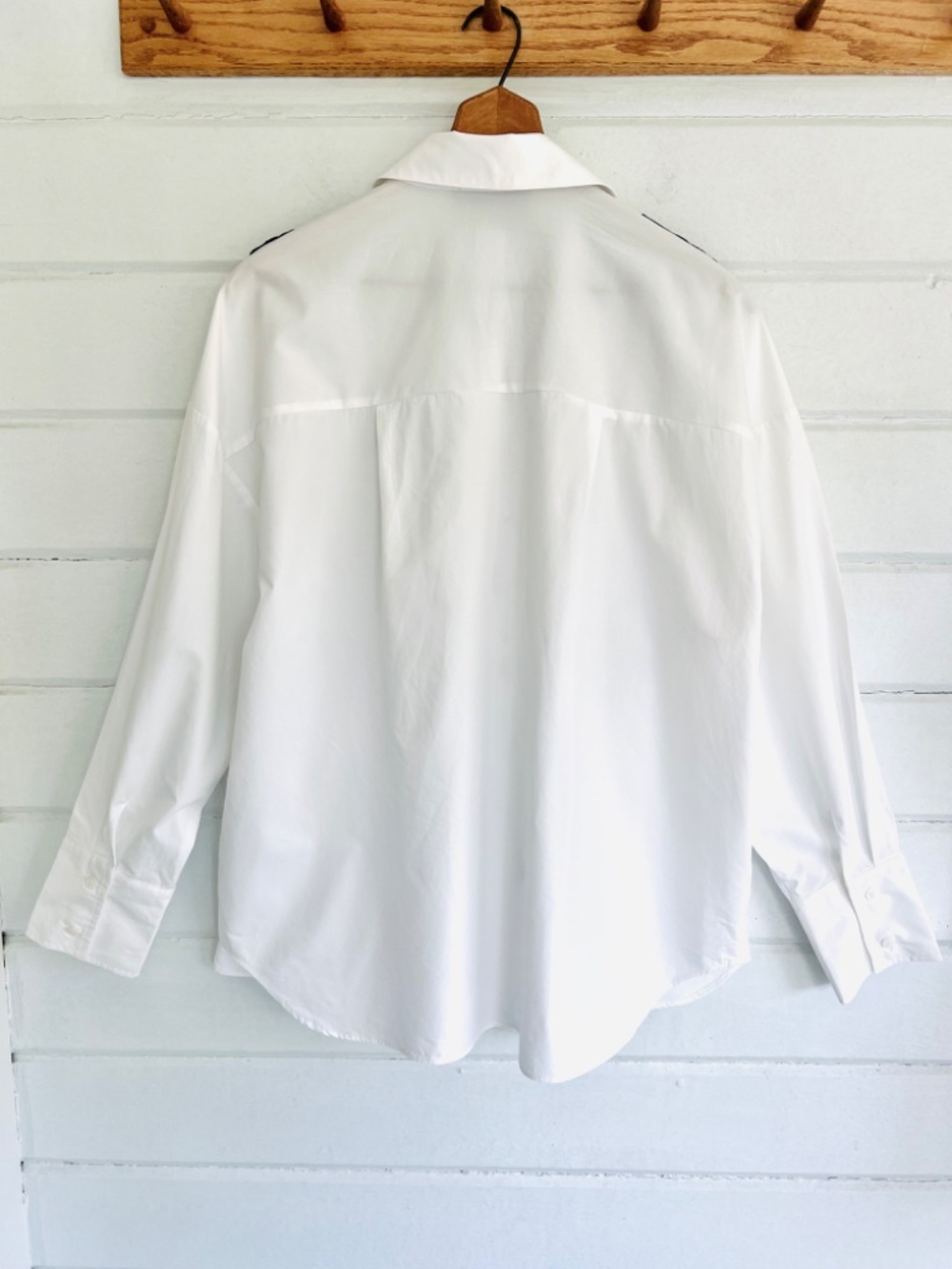 ANTHROPOLOGIE MARE MARE Floral  Tuxedo Buttondown Top - L - Picture 7 of 12